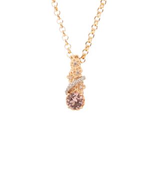 Necklace With Pink Stone (Demo)